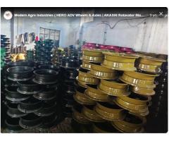 Modern Agro Industries ( HERO ADV Wheels & Axles | AKASHI Rotavator Blades