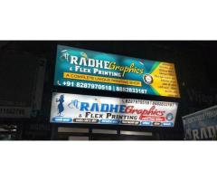 Shri Radhe Graphics - Flex Printing in Faridabad